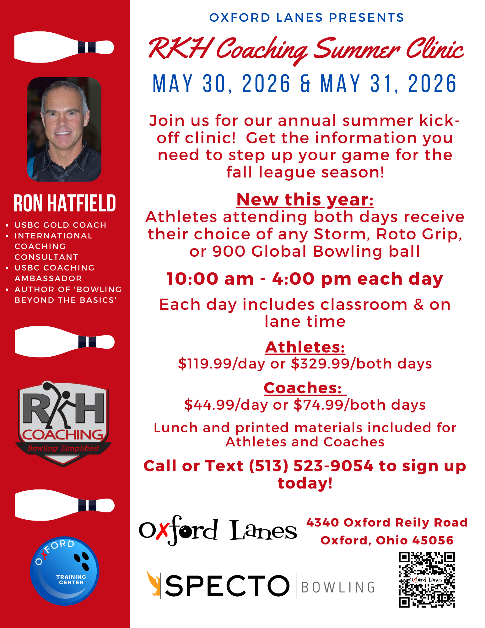 2026 RKH Coaching Summer Clinic